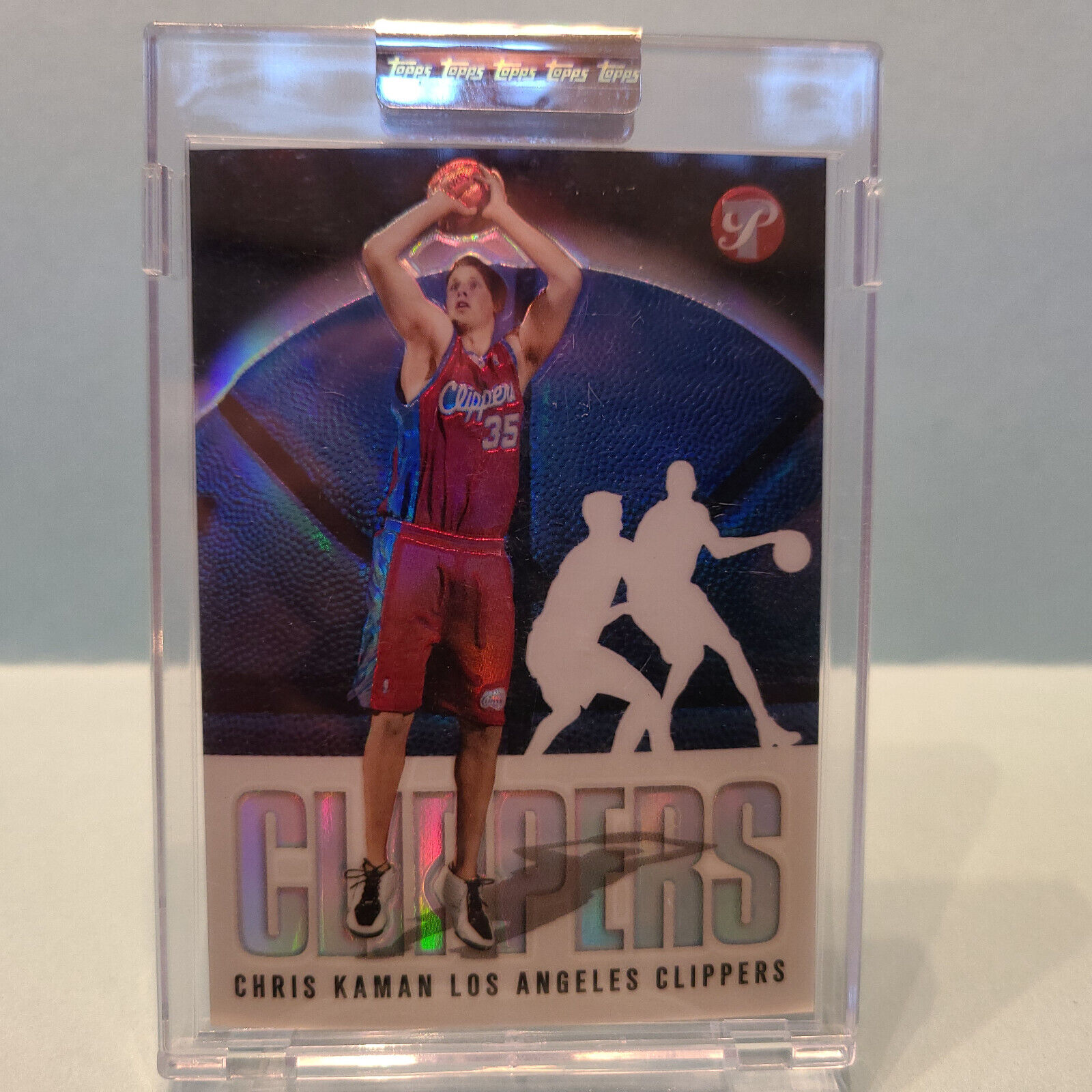 2003 Topps Pristine Chris Kaman #116 Refractor Rookie Card RC 1939/1999 Clippers. rookie card picture