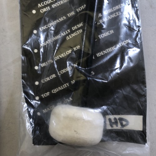 Kindermallets Xylophone Mallets Felt Disc Medium Set of 2 Mallet