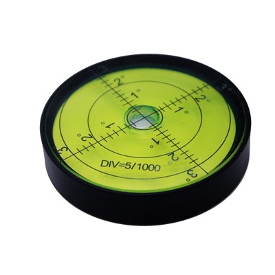Aluminium High Precision Horizontal Leveler Bubble Level Tool Circle Round 2....