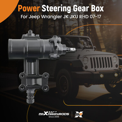 Right Hand Drive Power Steering Gear Box For Jeep Wrangler Rubicon 4 Door 07-17