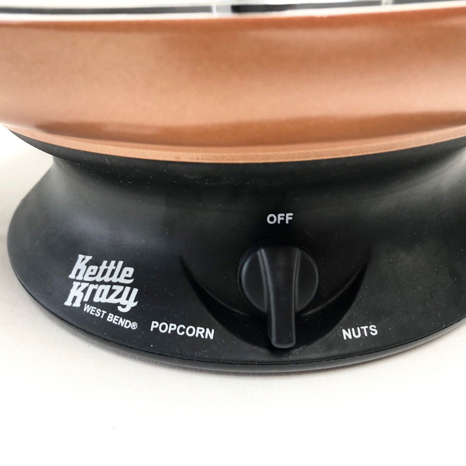 West Bend 82386 Kettle Krazy Popcorn Popper & Nut Roaster w/ Manual