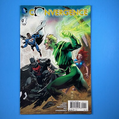 CONVERGENCE #1 DC Comics 2015 Cover A First Printing 