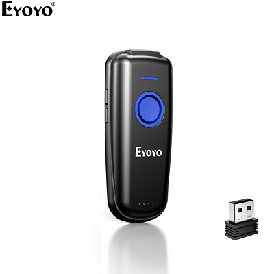 Eyoyo Mini QR Code Scanner Bluetoth 2D for Inventory 2.4G Cordless Image Reader