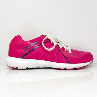 

Reebok Womens Studio Beat V58862 Розовые кроссовки для бега, размер 8,5, Розовый, Studio Beat