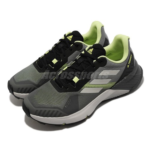 

adidas Terrex Soulstride Серо-зелено-черные мужские кроссовки для трейлраннинга GZ9034, Серый, Terrex Soulstride
