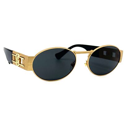 Pre-owned Versace New,  Sunglasses Mod.2264 1002/87 Authentic In Black