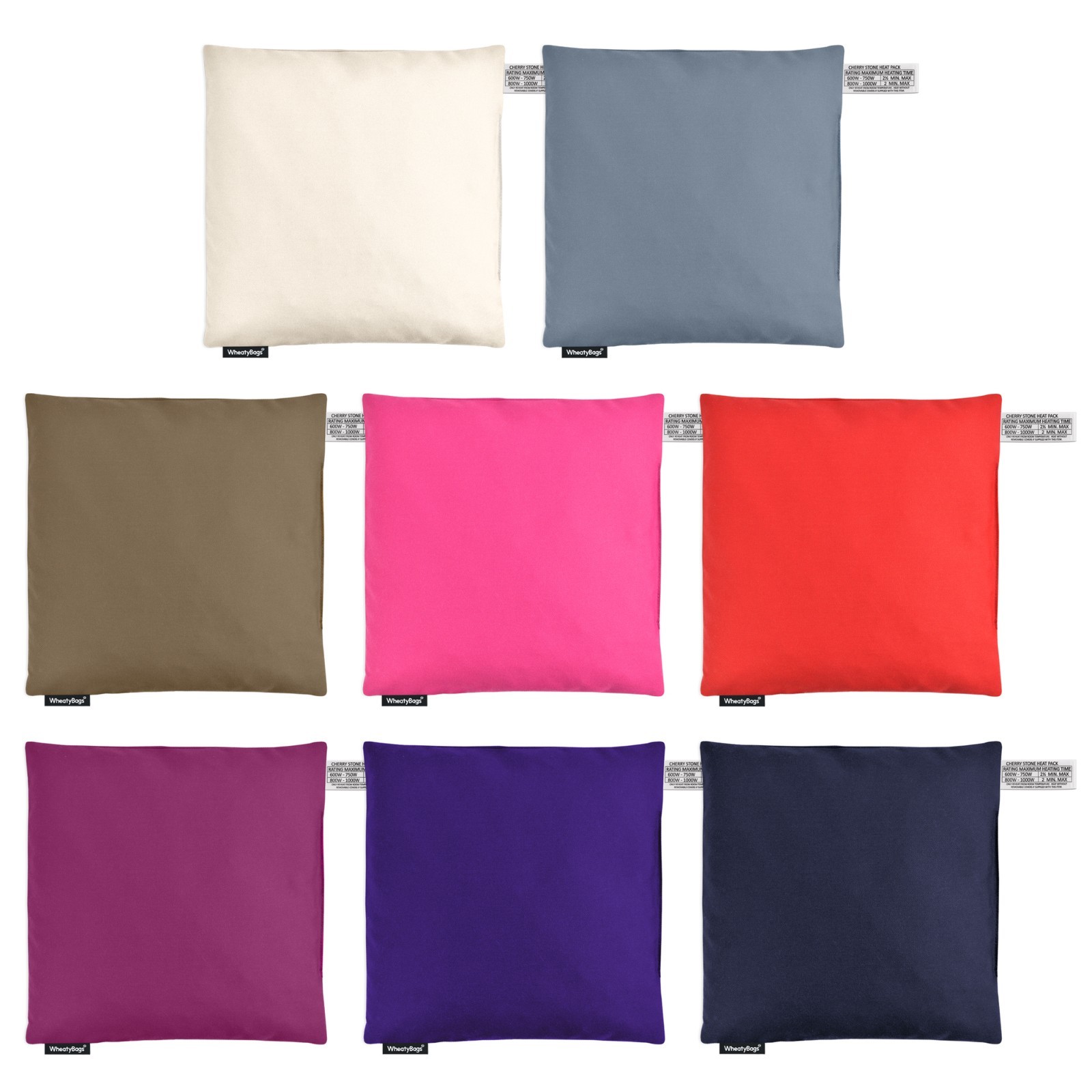 Cherry Stone 24cm Square Microwave Heat Pack For Pain Relief