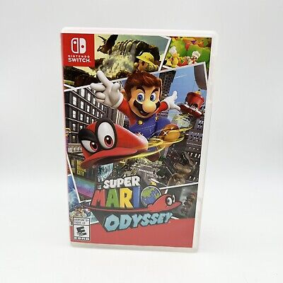 Super Mario Odyssey - Nintendo Switch With Case