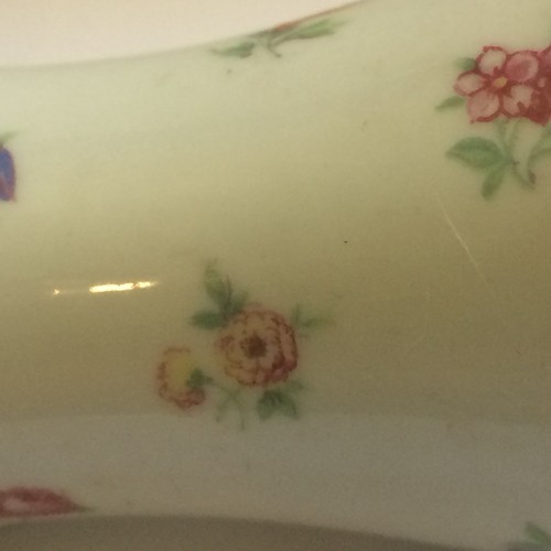 Old Bavaria Tirschenreuth Salt  Pepper Shakers Germany Tiny Flowers Porcelain