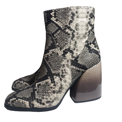 Circus by sam store edelman snakeskin booties