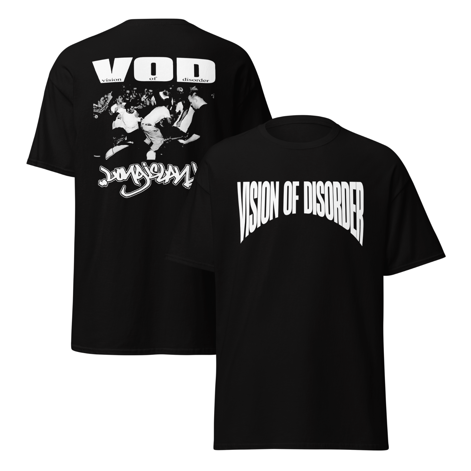 Vintage Vision of Disorder 90s Hardcore Tshirt - Etsy