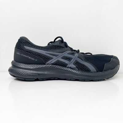 

Asics Mens Gel Contend 7 1011B039 Черные кроссовки для бега Размер 8 W, Черный, Gel Contend 7