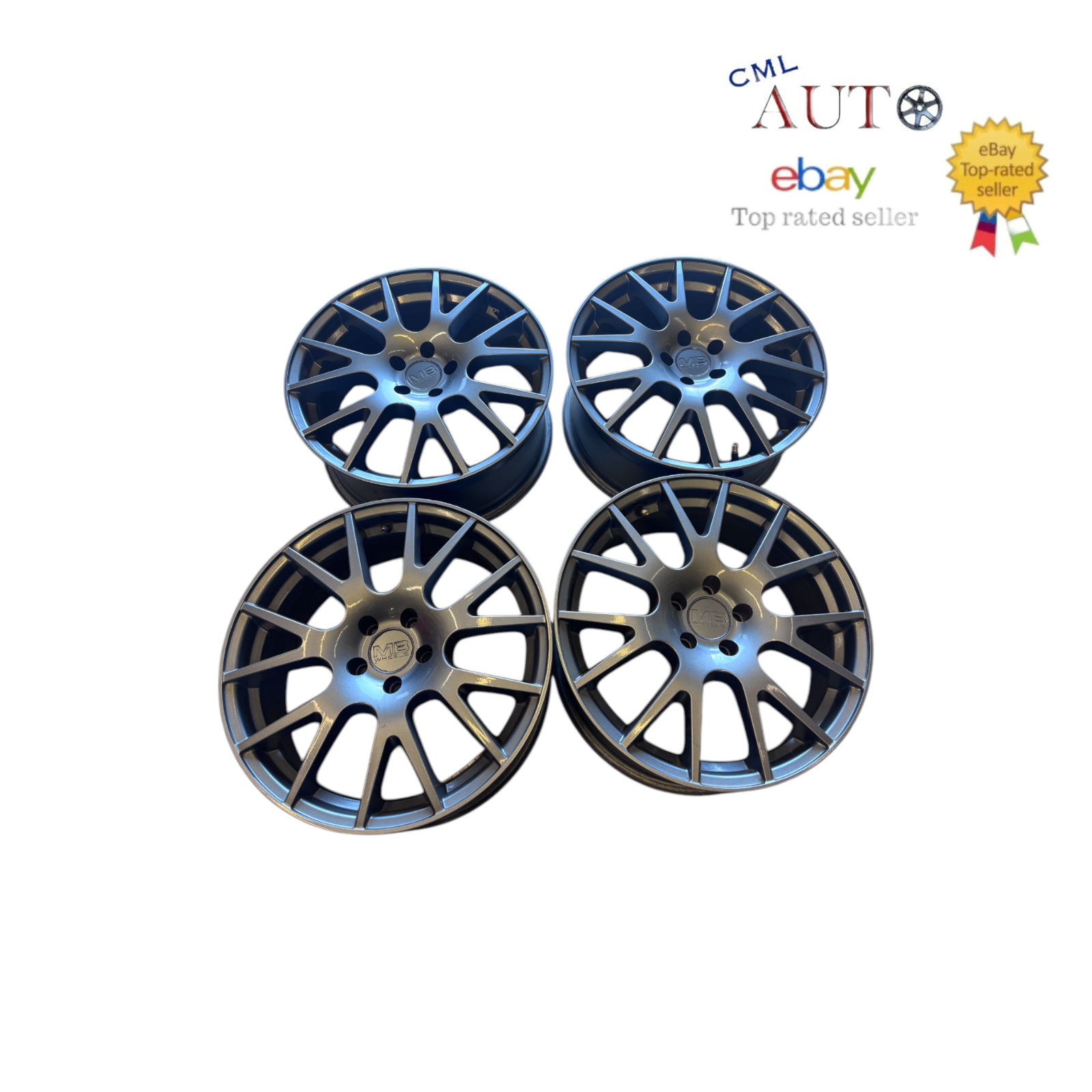 Set of 17 inches MB Wheels CRUX, 17x7.5, 5-100, 40 DGMEXX, Finish