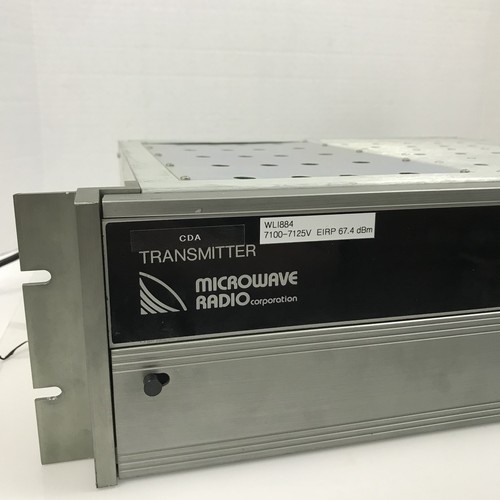 Microwave Radio Corporation Radio Transmitter  900900-3 FCC: FC35DZ WLI-884 5.B2