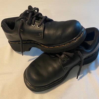 Dr Martens  AW004 Men s Shoes  Black   Oxford  4 Eye   Air Cushioned  US  Size 9