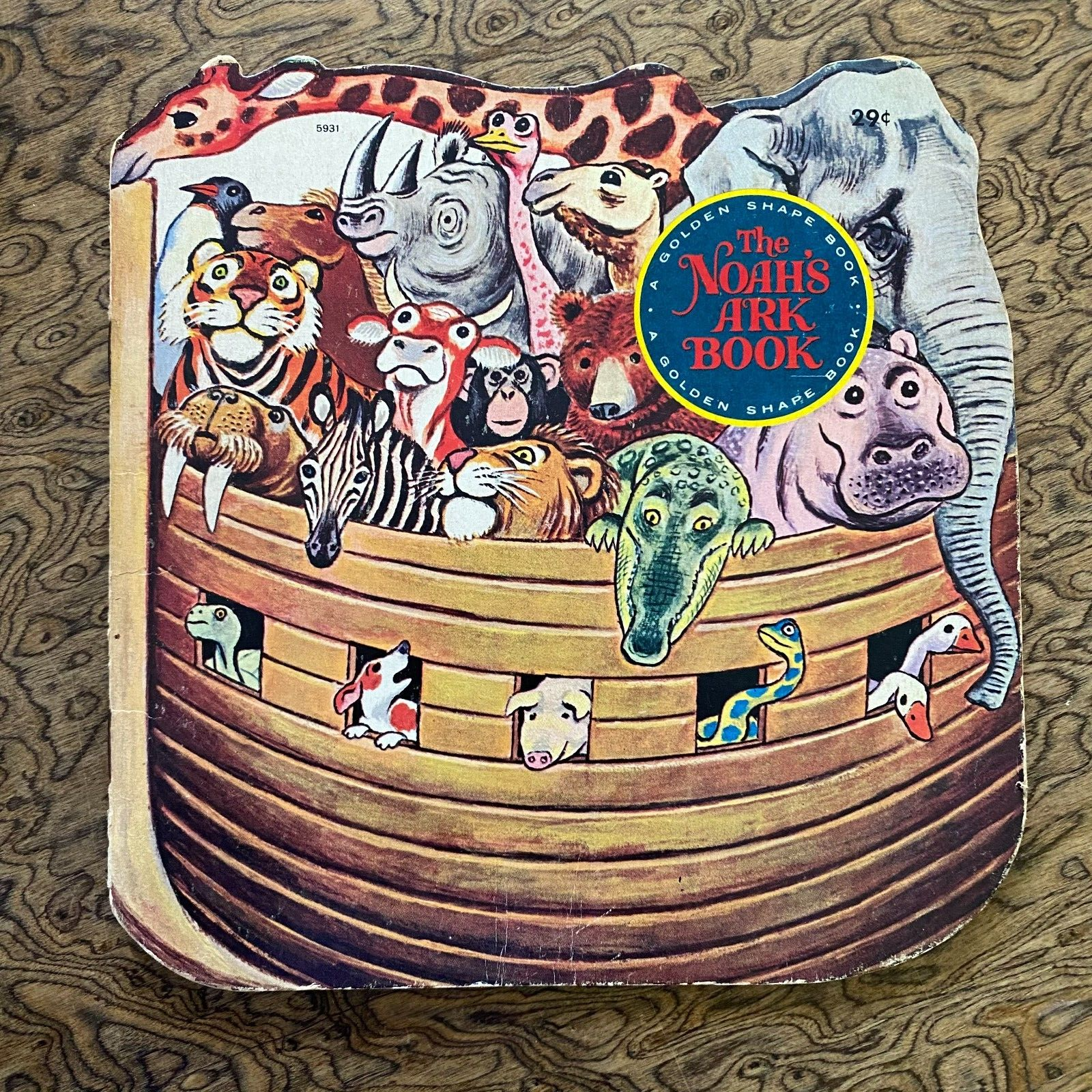 Golden Shape Book The Noah Ark's Book 1966 | eBay