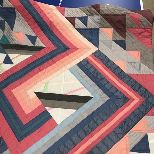 Art Quilt Wall hanging One of a Kind  Custom Design Clare Murray 1983 Ohio