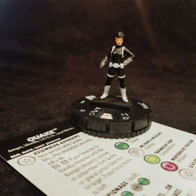 QUAKE - 010 Common - CAPTAIN AMERICA AND THE AVENGERS Heroclix #10