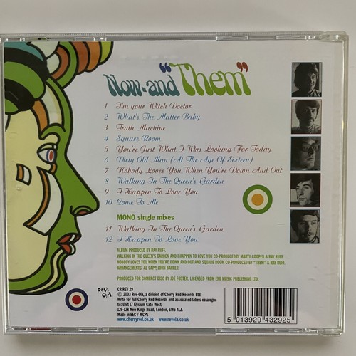 THEM NOW AND THEM CHERRY RED RECORDS UK CD