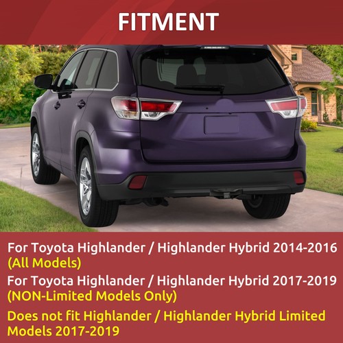 FOR TOYOTA HIGHLANDER (NON-LIMITED) 2014-2019 TOW HITCH RECEIVER FOR PT228-48174