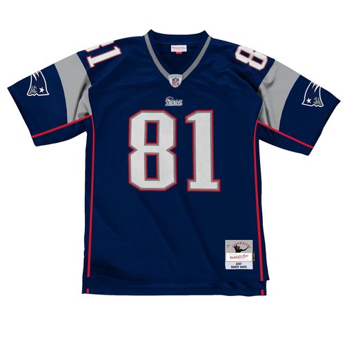 

MITCHELL - NESS NFL LEGACY JERSEY NEW ENGLAND PATRIOTS 07 RANDY MOSS, Navy