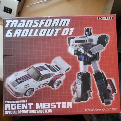 Transform and Rollout TNR TR-01 G1 Toon Toy MP JAZZ Porsche - READ Auction