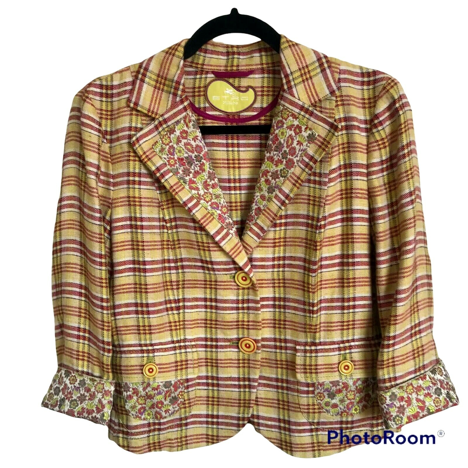 ジャケット ETRO Woman Jacket Yellow Cream WRCA0018AK019 X0800 a23_etro_a23-etro-1150105631.jpg