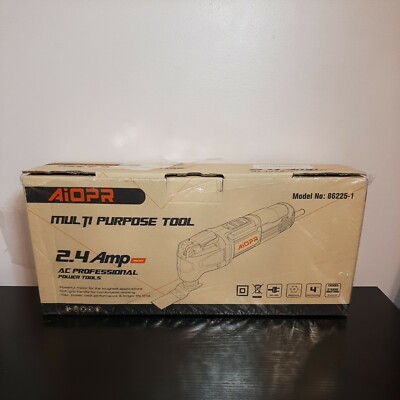AiOPR 86225-1 Multi Purpose Tool, 2.4 Amp 120V 4-Degree Oscillating Angle