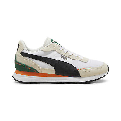 Мужские кроссовки Puma Road Rider SD 39737701 из белой кожи в стиле лайфстайл