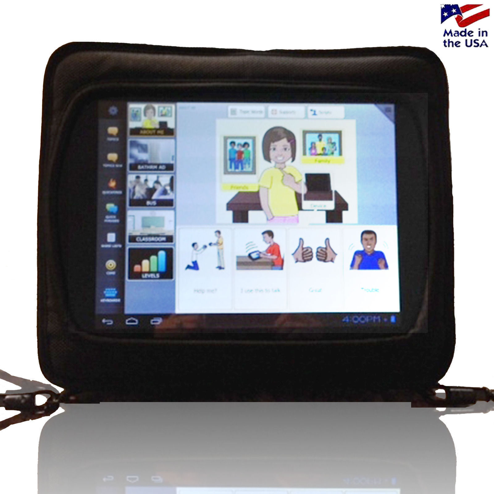 Cubiertas de pantalla e inteligente de Nylon para tabletas y lectores electrónicos Apple