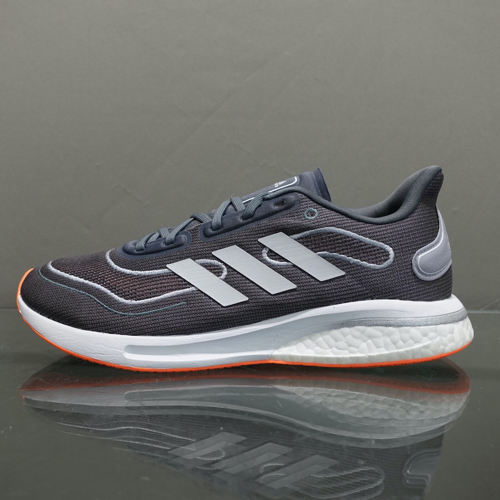 

Мужские кроссовки Adidas Supernova, размер 7,5, серые кроссовки #821, Серый, adidas Supernova