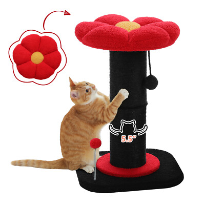 PAWZ Road Cat Scratching Post with Super Thick Scratcher Cats Bed Toys Scratch