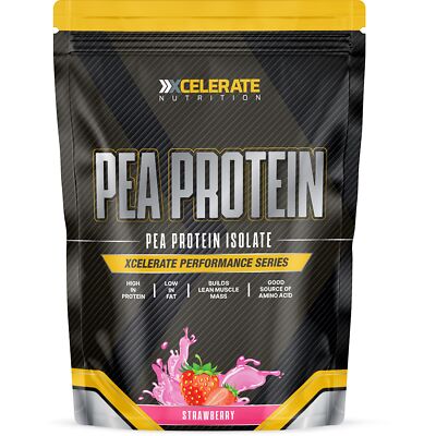 XCelerate Nutrition Pea Protein Powder 1kg/2kg/5kg Pure Vegan Pea Protein Powder