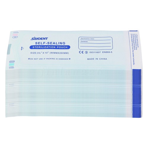200pcs Dental Self-Sealing Sterilization Pouch Bags for Instrument Self-Seal Bag