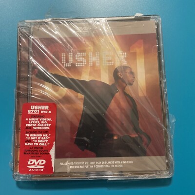 Usher - 8701 (DVD Audio) CD ** Like New