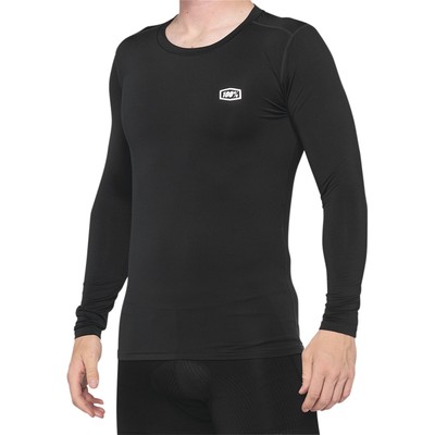 100% Basecamp Jersey - Long-Sleeve - Black - Large 40045-00002