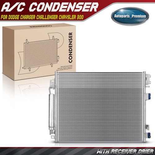TRQ AC Condenser Assembly W/ Oil Cooler & Receiver Drier – For Ford – Lifetime Warranty