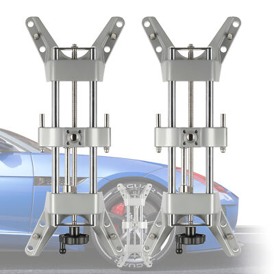 2pcs Wheel Alignment Rack Rim Clamp Mount 11'' to 25'' Rim High Precision