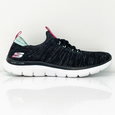 

Skechers Womens Flex Appeal 4.0 149306 Черные кроссовки для бега Размер 10, Черный, Flex Appeal 4.0