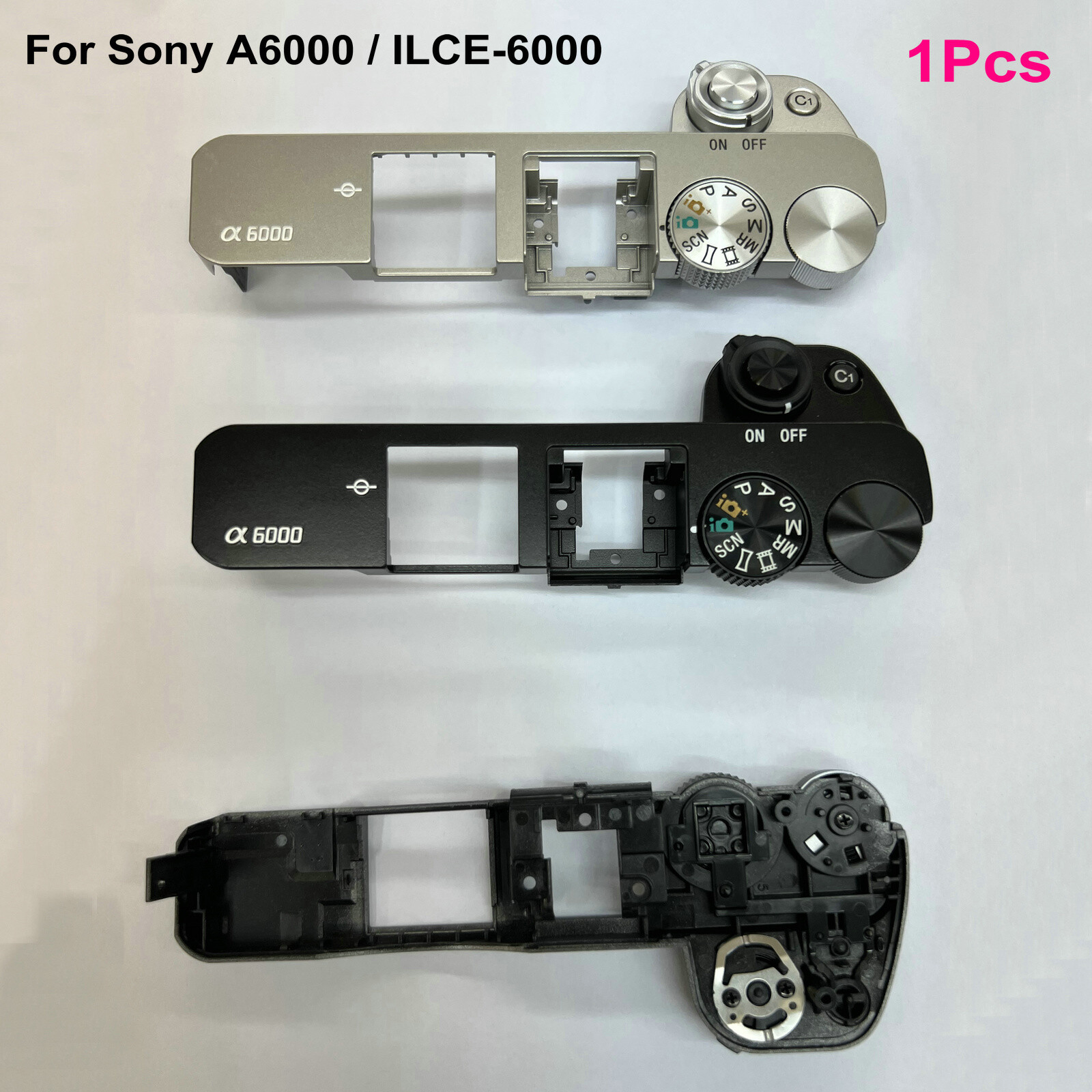 Camera Top Cover Shell Button Dial Wheel Case Group for Sony