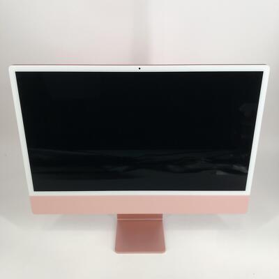 iMac 24 Pink 2021 3.2GHz M1 8-Core CPU/7-Core GPU 8GB 256GB Excellent w/ Bundle!