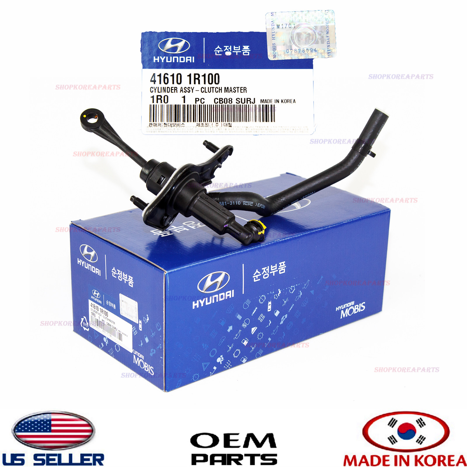 Clutch Master Cylinder Genuine Hyundai Accent Kia Rio M T/m 20122017