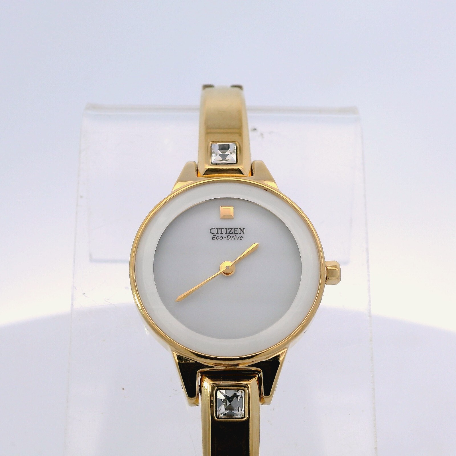 Ladies Citizen EX1322-59A Eco-Drive Silhouette White Dial Ladies Citizen EX1322-59A Eco-Drive Silhouette White Dial
