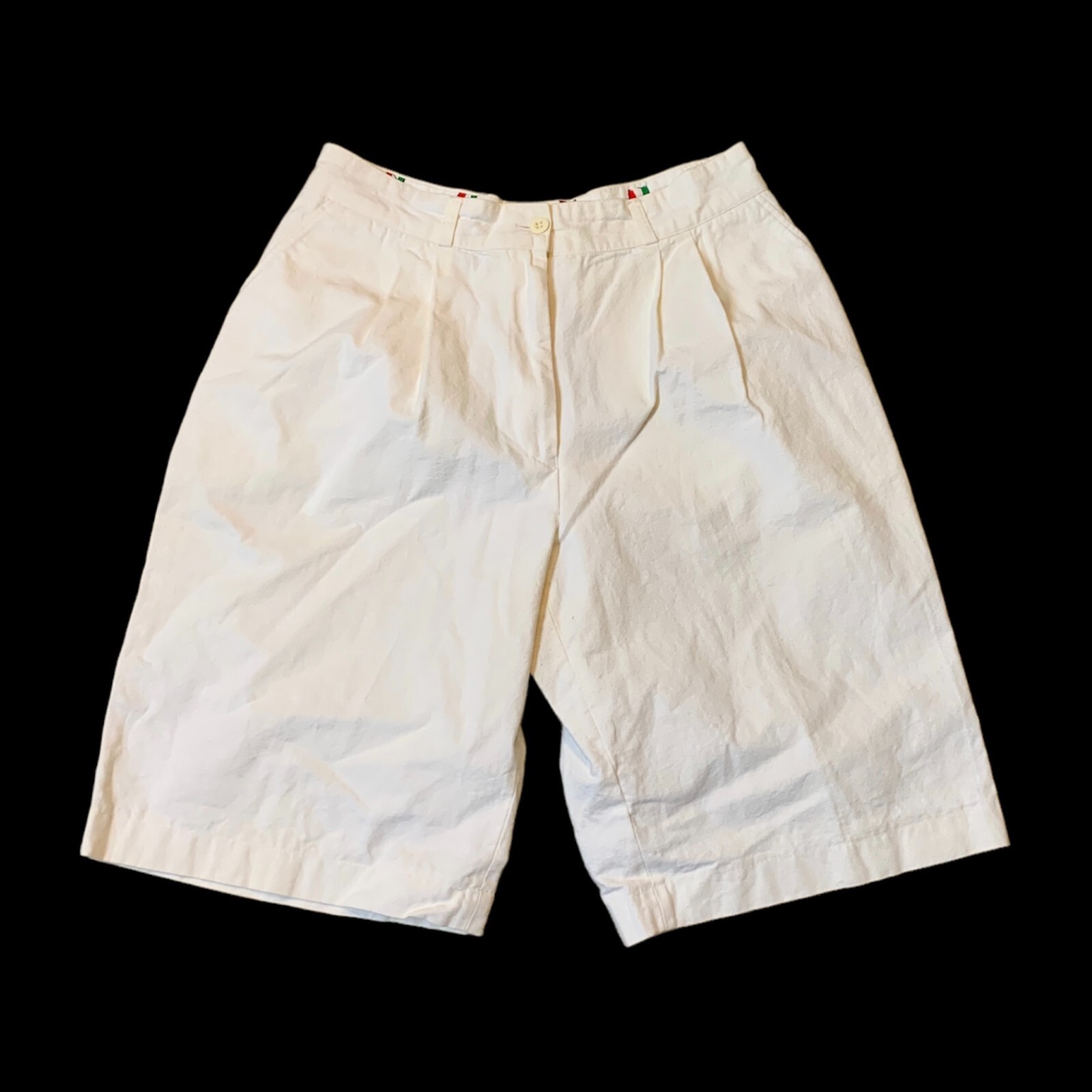 パンツ PHYS Striped vintage pleated shorts PHYS Striped vintage pleated shorts