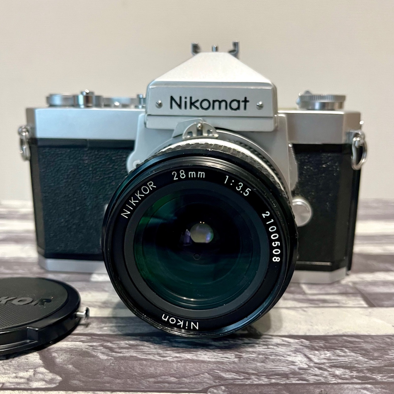 整備済 完動ニコン Nikon Nikomat FTN + 50mm F2 整備済 完動