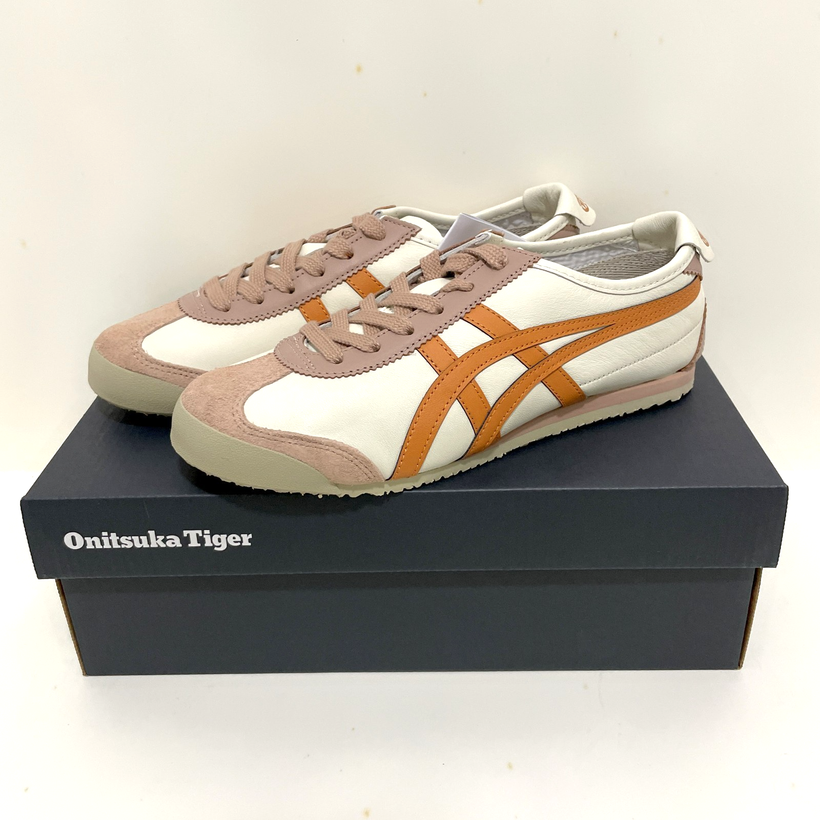 Birdyrush　N 05 RB ルナソル＋Beige Orange02 Onitsuka Tiger MEXICO 66 1183C102 204 BIRCH/RUST ORANGE