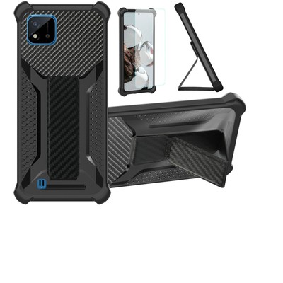 for Realme C11 2021 Phone Case Cover Glass Screen Protector A1