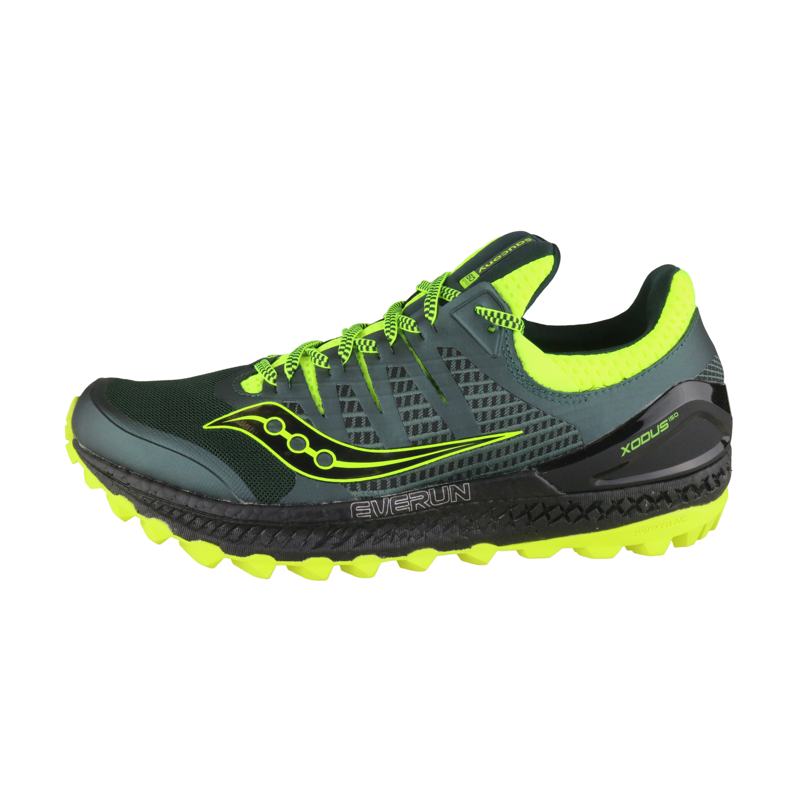 Saucony Xodus Iso 3 Verde/Giallo Sentiero Corsa outdoor Running su S20449-37 | eBay