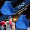 Jerify 2 Pcs Wrestling Headgear for Kids Youth Soft Grappling Headgear Wrestling Adjustable Ear Guard Protective(Blue)