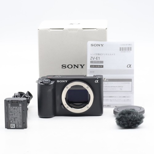 Sony Alpha ZV-E1 Mirrorless Digital Camera Black From Japan